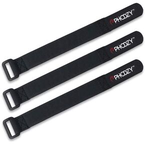 PHOOZY Accessory Straps (3-Pack) for Quick Attachment of XP3 Series to Backpacks, Bikes, Boats and Any Gear