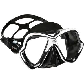Mares Unisex Adult X-Vision Hydrodynamic Panoramic View Underwater Diving Mask