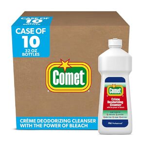 Comet Professional Creme Deodorizing Multi Purpose Cleanser for Commercial Use, 32 oz. (Case of 10)