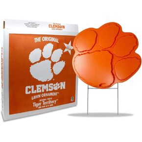 The Original Clemson Lawn Ornament - Clemson Tigers Paw