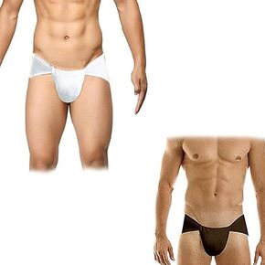 4 PC Indian Indian Indian Indial Langot Lankot Loin Clother Comporter Loincloth Cotton Gym intrimns - (2 اللون الأبيض + 2 لون أسود)