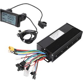 Motor Brushless Controller E Bike, 36V 48V 52V 40A LCD Display Panel Motor Brushless Controller Electric Brushless Controller Kit, S900 LCD Display for Repair Replacement, Generic6eq53mtw1y