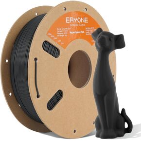 ERYONE High Speed Filament PLA Filament for 3D Printer 1.75mm +/-0.03mm, Rapid PLA 3D Printing Filament, 30-600mm/s Hyper Speed PLA 1kg(2.2LBS)/Spool, Skin