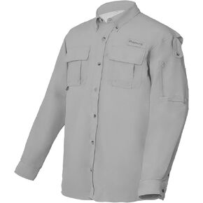 Riverruns UPF 50+ Men's Fishing Shirts Long Sleeve UV Protection Shirts Water-Repellent for Hiking, Fishing, Camping