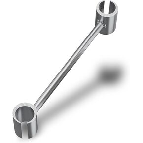 Double Head Door Hinge Adjustment Tool, Door Hinge Tool Labor Saving, Door Adjustment Tool is Suitable for Fireproof Door, Anti-Theft Door, Flag Hinge (14 mm-18 mm)