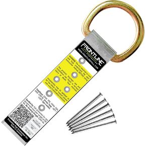 Frontline ROSU01SS Stainless Steel Permanent Roof Anchor | Corrosion Resistant | 5,000 lbs Strength | OSHA & ANSI Compliant