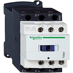 SCHNEIDER ELECTRIC Contactor 600-Vac 12Amp Plus Options LC1D12B7 Terminal Block Marker Iec