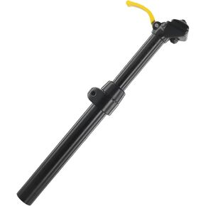 Bike Dropper Seatpost, 0-100mm Travel Manual Control Lever Height Adjustable Seatpost Cableless Hydraulic Dropper Seatpost For MTB/E-bike/Road Bike