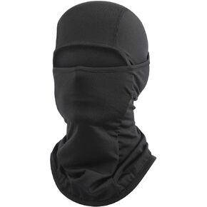 Black Winter Ski Mask for Men Women Warm Balaclava Face Mask Windproof Head Mask for Cold Weather Motorcycle Helmet