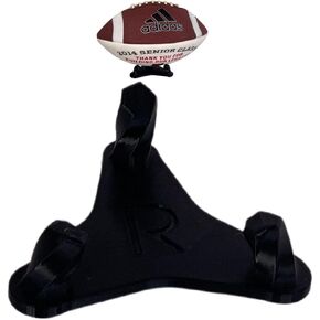 Football Display Stand - Football Holder - Made in USA - Football Stand Display for Both Horizontal and Vertical Positions - Football Display