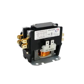 Long Term Heavy Duty 1 Poles 40 Amp 24V AC Compressor Contactor Air Conditioner Condenser AC Definite Purpose Contactor…