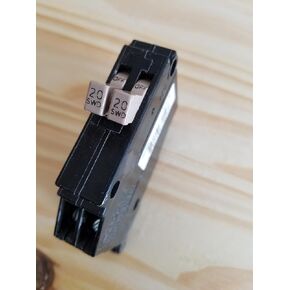 2 Set CHT2020 Twin Plug-On Circuit Breaker by Cutler & Hammer