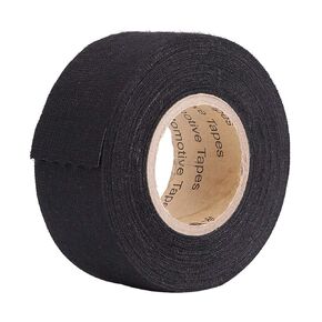 Wiring Harness Tape, Multipurpose Self Adhesive Felt Tape Anti Squeak Rattle Felt Insulating Tape for Car Motorcycle, Black (32mm*11.5mm)