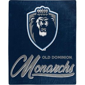 Northwest NCAA Old Dominion Monarchs Unisex-Adult Raschel Throw Blanket, 50" x 60", Signature