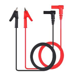 Neoteck Banana Plug to Alligator Clip Test Lead, 15A 1000V Heavy Duty Crocodile Clip Lab Test Cable with Banana Plug for Multimeter- 39 inch (1m)