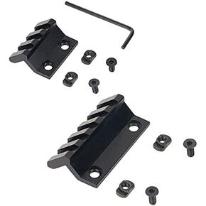 Gotical Standard M-LOK 45 Degree Offset Accessories Weaver Mount 5 Slots Offset Accessories