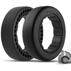GYL 10-2.75 Gokart Pro and Gokart Bundle Rear Tire Kit, Fit for Segway Ninebot S MAX/Gokart Pro, Quick Release Sports Drift Tires Original Accessories (2PCS)