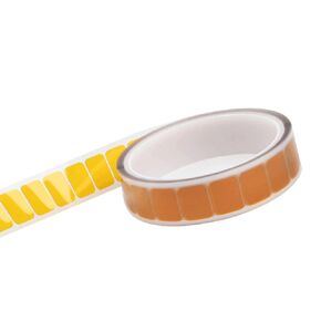 Thermocouple Stickers - 500 Pcs, Up to 200 °C/ 392°F, High Temperature Sensing Line Fixed Tape, Fixed Adhesive Tape for Temperature Measurement Line, K-Type Sensor Probe Sticker