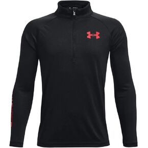 Under Armour Boys' Tech Big Logo ½ Zip T-Shirt