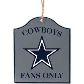 Boelter Brands NFL Dallas Cowboys Wooden Fan Sign Ornament