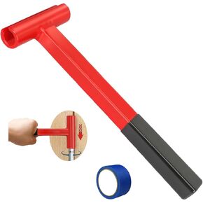 Door Hinge Adjustment Tool, Commercial Door Specification's Hinge Gap Adjustment Wrench,Heavy Duty Carbon Steel Hinge Adjustment Tool, Professional Door Gap Adjustment Wrench with Blue Tape (for.134)