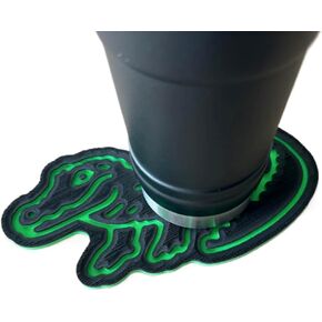 | Alligator Sticker | Fishing Hook Pad | SeaDek | Foam | Coaster | Adhesive Backing | Perfect for Boats, Kayaks and Pool Flooring/Decoration |
