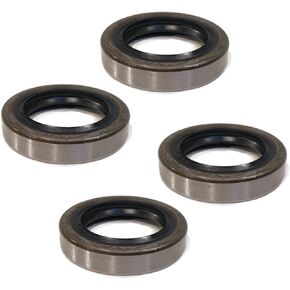 The ROP Shop | 4-Pack - New Grease Seals Double Lip 1.719" x 2.565" Replace Dexter 10-19 010-019-00