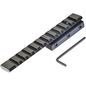 360 Tactical – Scope Rail Adapter Riser Dovetail to Weaver- 11 Slots