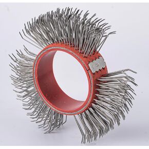 Abrasive Wire Wheel Belt/Mbx Coarse Replacement Brush/Metal Bristle Blaster Belts （0.7mm Carbon Spring Steel ）