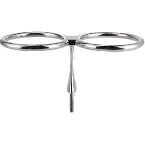 316 Stainless Steel Double Ring Cup Holder Drink Beverage Holder Fit for Marine Boat Yacht Car RV