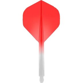 Trinidad Condor Axe Shape Gradation Red Darts, 33.5mm, 3pcs