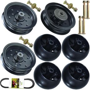 532196104 Husqvarna Idler Pulley with 532196106 Pulley ، 587686701 Belt ، 589527301 Wheel تحل محل Husqvarna 532197379 Husqvarna Idler Pulley ، 532196106 Husqvarna Idler Pulley ، 196106 ، 532197306 in Kuwait