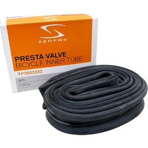Serfas Bicycle Inner Tube Presta Valve for 26 x 2.2-2.5-Inch Tire