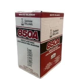 Sherwin Williams 850A Acrylic Latex Caulk 12-Pack