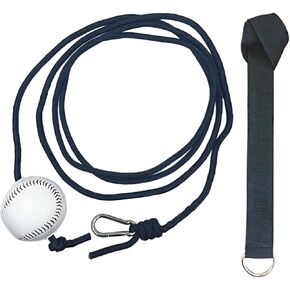 Baseball and Softball Batting Training Rope,Baseball Softball Hitting Trainer,Batting Swing Trainer for Baseball & Softball Improve Your Hitting Skills and Reaction Ability.