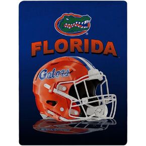 NORTHWEST NCAA Florida Gators Grids Super Plush Micro Raschel Throw, 46-inches x 60-inches, Team Colors