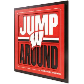 YouTheFan NCAA unisex-adult Slogan Series 3D Wall Art