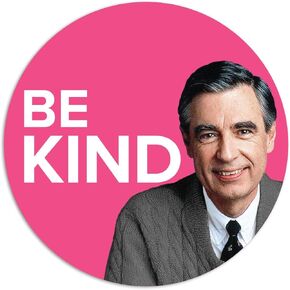 Mister Rogers "Be Kind" Vinyl Sticker