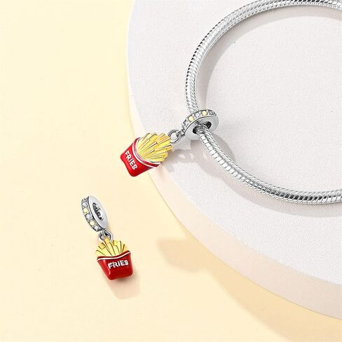 Gold Charms for Pandora Bracelets and Necklace for Women Cubic Zirconia Artists Dangle Beads Jewelry Gifts in Saudi Arabia