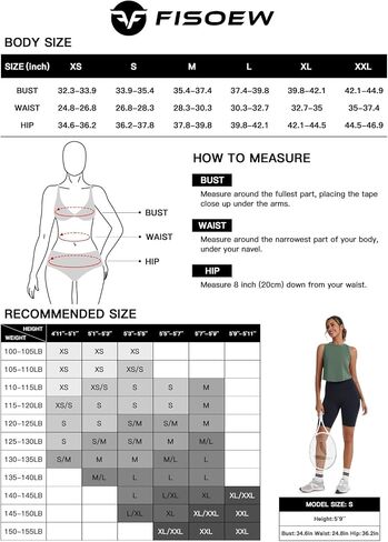 Fisoew Womens Workout Cropped Tank Tops Racerback Sleeveless Crewneck Running Yoga Active Shirts in Kuwait