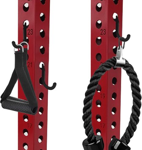 8PSC مرفقات حامل رف القرفصاء، خطاف حديد لرف الطاقة، خطاف تخزين DIY لأطواق المقاومة وأطواق الحديد وإكسسوارات الصالة الرياضية in Kuwait