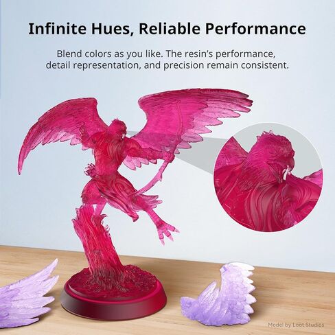 Anycubic DIY Color Mixing Resin 3D Printer Resin for LCD 3D Printing ، بما في ذلك الراتنجات ثلاثية الأبعاد ، قطارة ، دورق ، أكواب بلاستيكية يمكن التخلص منها ، قفازات النتريل ، المقياس الإلكتروني (بدون بطارية) in Kuwait