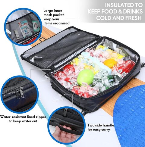 Haimont Paddleboard مبردات سطح السفينة حقيبة مانعة للتسرب نفخ مجداف مجلس الملحقات مبردات لSup، كاياك in Kuwait