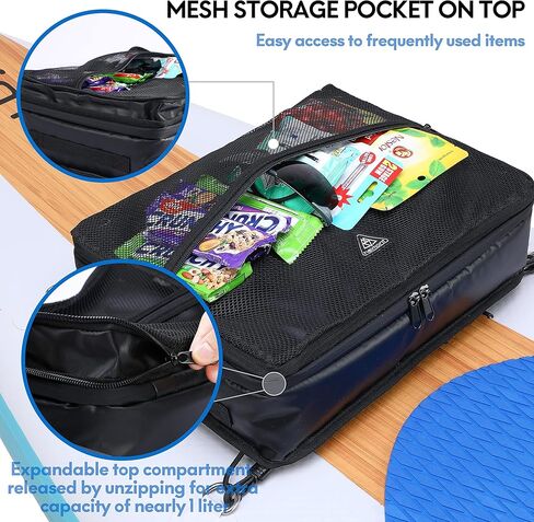 Haimont Paddleboard مبردات سطح السفينة حقيبة مانعة للتسرب نفخ مجداف مجلس الملحقات مبردات لSup، كاياك in Kuwait