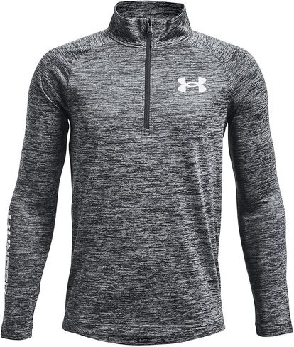 Under Armor Boys Tech Big Logo ½ Zip T-Shirt in Saudi Arabia