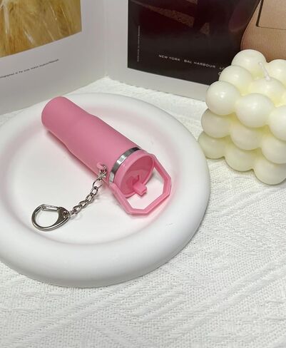 سلسلة مفاتيح كأس Laekou Mini متوافقة مع كأس ستانلي ، سلسلة مفاتيح Holder Holder اللطيفة للحقيبة على ظهر حقيبة المحفظة in Saudi Arabia