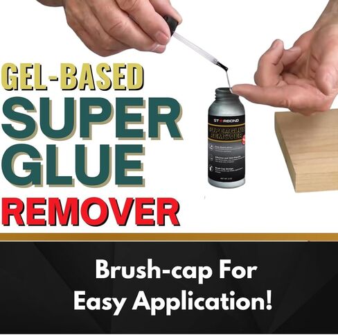 صمغ فائق السرعة من سلسلة STARBOND Premium XL "متوسط"، وقت تجفيف سريع (5-15 ثانية)، 56 جرامًا و2 أونصة. مزيل الغراء [حزمة] in Kuwait