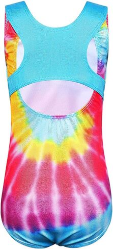 XFGIRLS Gymnastics Leotards for Girls Glitter Dancewear with Matching Shorts Set in Saudi Arabia