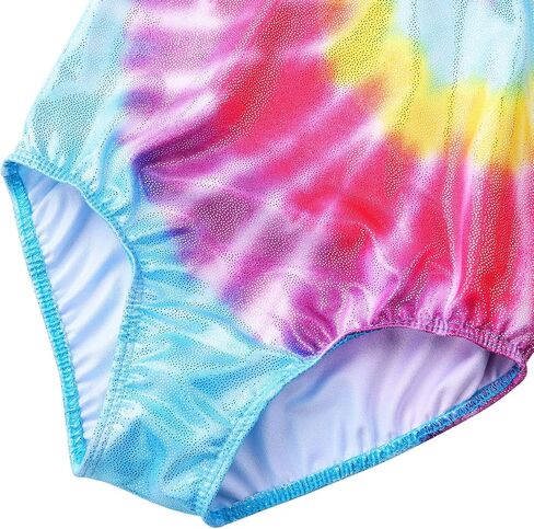XFGIRLS Gymnastics Leotards for Girls Glitter Dancewear with Matching Shorts Set in Saudi Arabia