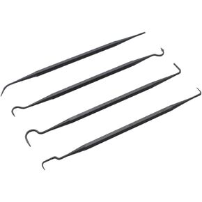 Grip 4 pc Double Ended Nylon Pick Set - Double Ended Picks - Universal Gun Cleaning Kit - Automotive, Electronic